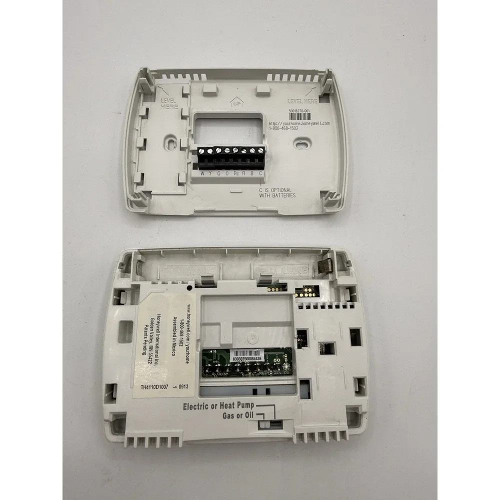 Honeywell Pro 4000 TH4110D1007 Programmable Thermostat 1H/1C Electric Gas Tested